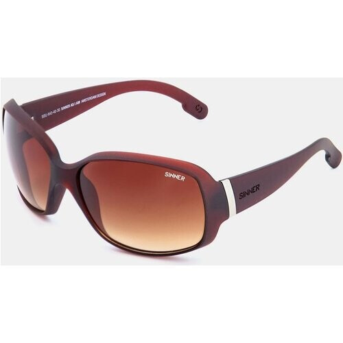 Sinner Amos X Dames Zonnebril Donkerbruin Tweedehands
