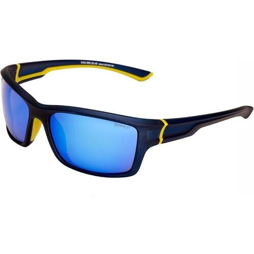 Sinner Cayo Zonnebril Middenblauw/Wit Tweedehands