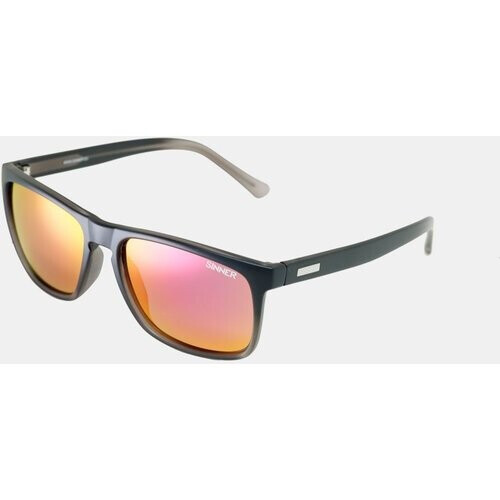 Sinner Oak Zonnebril Zwart/Rood Tweedehands