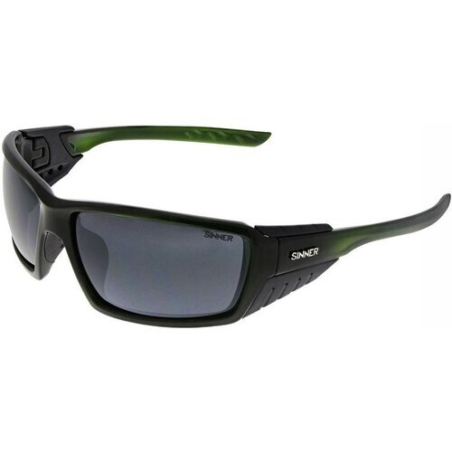 Sinner Relais Zonnebril Zwart/Groen Tweedehands