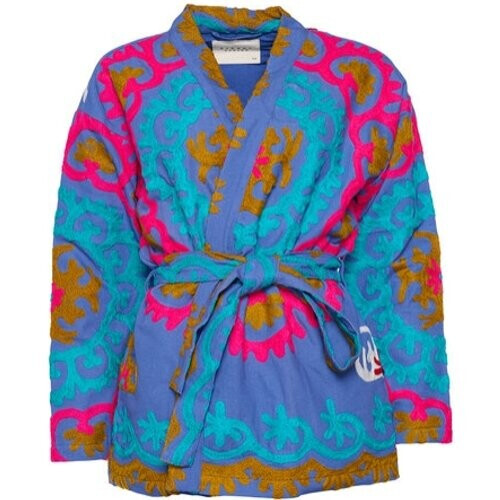 Sissel Edelbo dames vegan Overslagtop Marlene Suzani Jack Blue Ocean Tweedehands