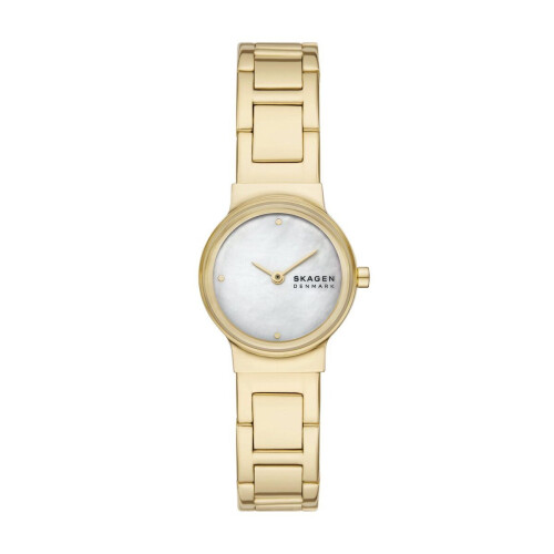 Skagen FREJA LILLE - Dames Horloge 26 mm - Goudkleurig
