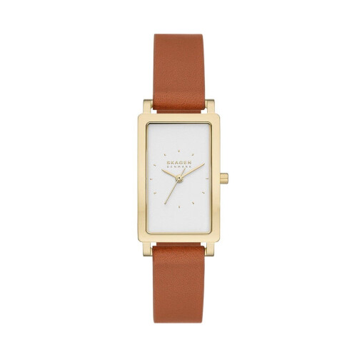 Skagen HAGEN SKW3097 - Dames Horloge - 22 mm - Bruin