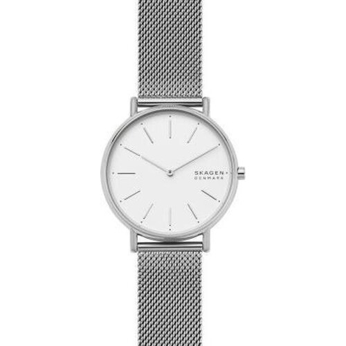Skagen Signatur SKW2785 - Dameshorloge 30 mm - Zilverkleurig Tweedehands