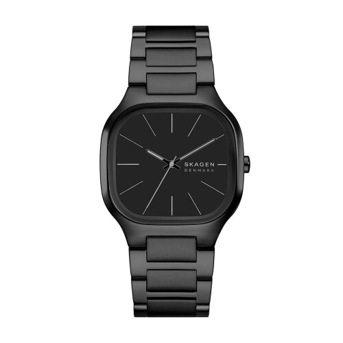 Skagen SKW6935 - Heren Horloge 40mm - Minimalistisch - Zwart