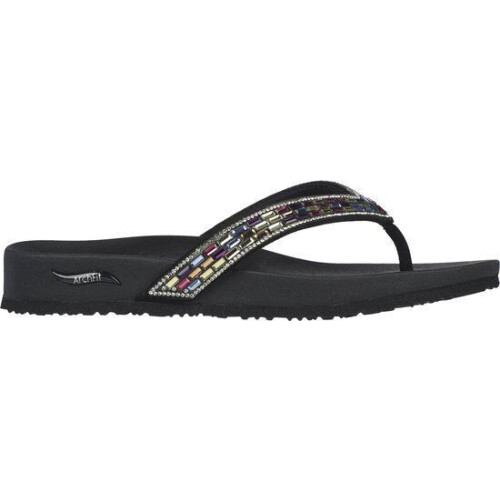 Skechers Arch Fit Meditation - Dames Slippers - Zwart - Maat 36 Tweedehands