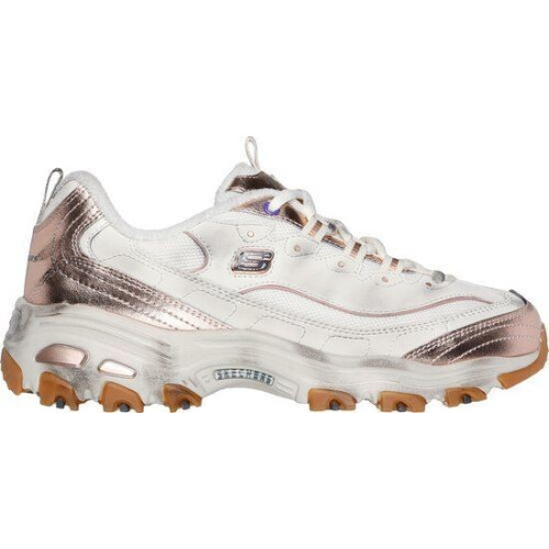Skechers D'Lites-Vintage Vision - Dames Sneakers - Maat 36 - Crème/Goud Tweedehands