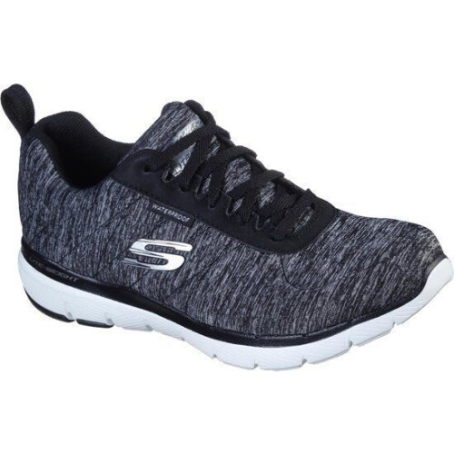 Skechers Flex Appeal 3.0 - Jer'See - Maat 37 - Dames Sneakers - Black/Grey