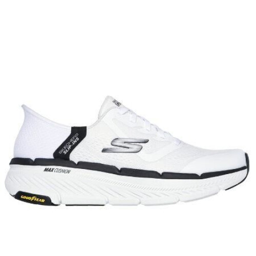 Skechers Max Cushioning Premier 2.0 - Slip-ins - Veganistisch - Wit / Zwart - Maat 42 Tweedehands