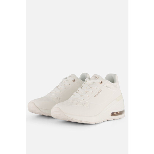 Skechers Million Air - Elevated Air - Hoge Sneakers - Wit