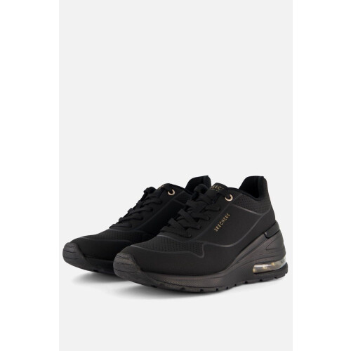 Skechers Million Air - Elevated Air - Hoge Sneakers - Zwart Tweedehands