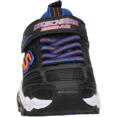 Skechers Skech-Air Waves - Jongens Sneakers - Maat 33 - Black/Blue/Orange