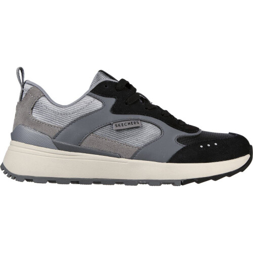 Skechers Sunny Street - Sunsetters Dames Sneakers - Air-Cooled Memory Foam - Black/Charcoal - Maat 41