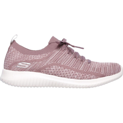 Skechers Ultra Flex - Dames Sneakers - Maat 38 - Paars Tweedehands