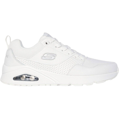 Skechers Uno - Retro One Heren Sneakers - Maat 45 - White Tweedehands