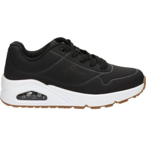 Skechers Uno - Sneakers Laag - Stand On Air - Zwart - Maat 37