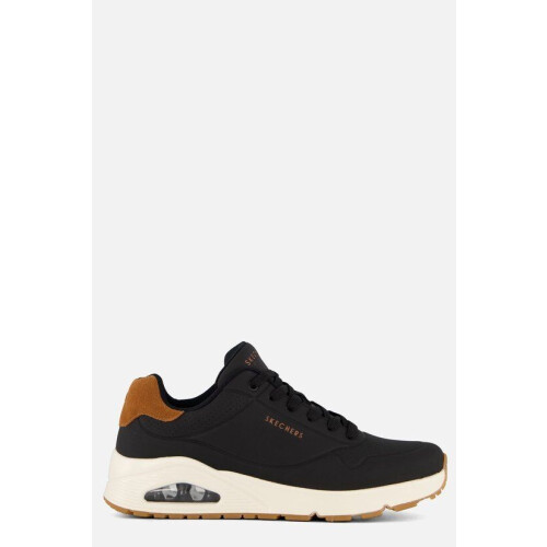 Skechers Uno Suited On Air - Heren Sneakers - Luchtgedempt - Zwart