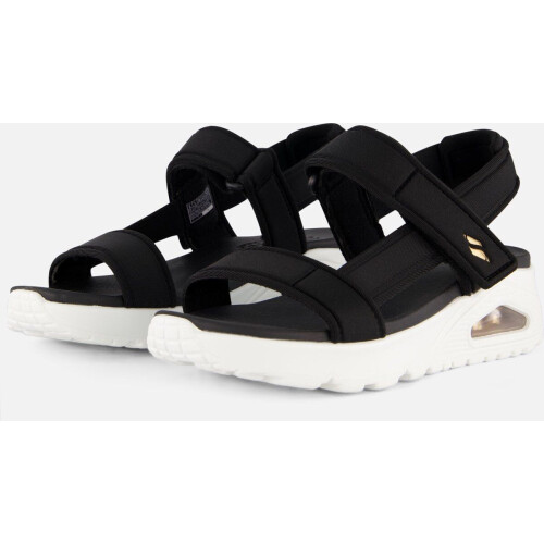 Skechers Uno - Summer Stand2 - Dames Sandalen - Zwart - Maat 37