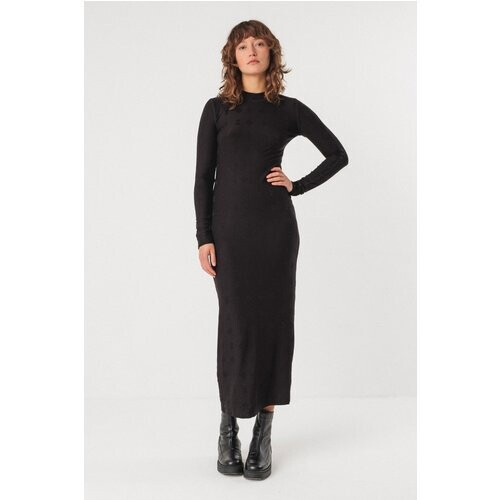 SKFK dames vegan Jurk Gaua Zwart Tweedehands