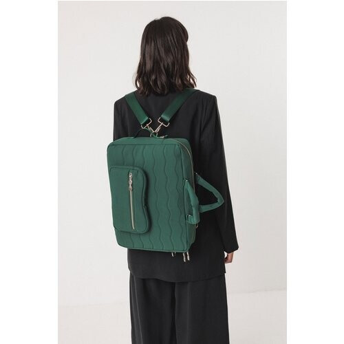 SKFK dames vegan Tas Cistella Multifunctioneel Groen Tweedehands