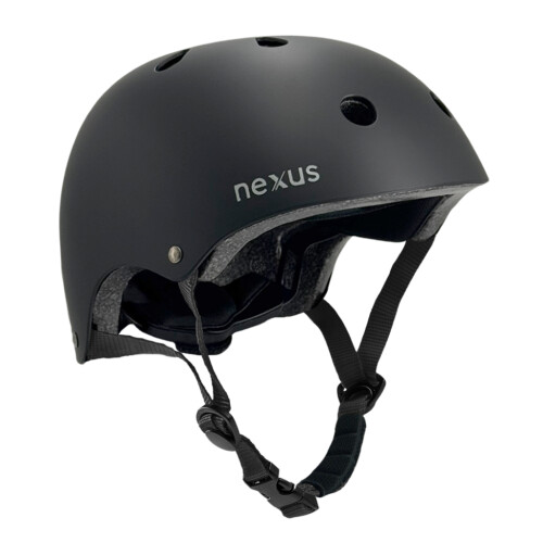 SKITT Nexus - Skatehelm - ABS buitenschaal EPS schuim - Zwart (S 48-53cm) Tweedehands