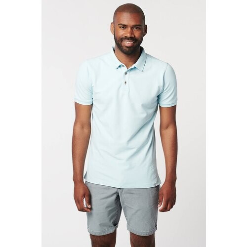 SKOT mannen vegan Polo Kristalblauw Tweedehands