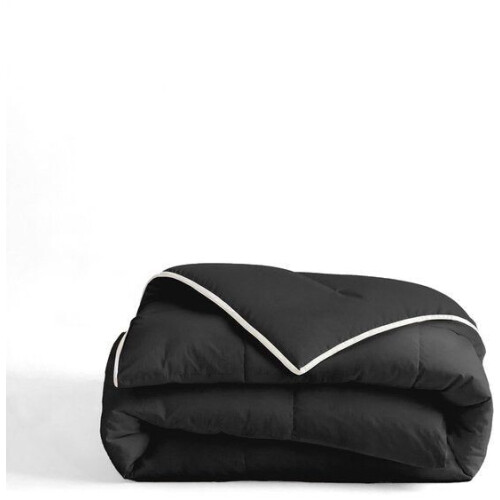 Sleeptime 2 in 1 Omkeerbare Dekbed - Dekbed zonder Overtrek - 200x200 - Zwart Tweedehands