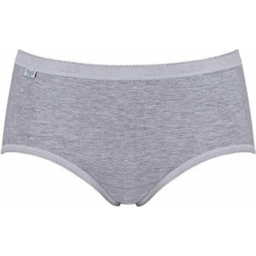 sloggi Basic+ - Dames Midi slip - Soepel katoen en lycra - Zwart Tweedehands