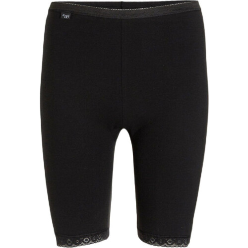 sloggi Basic+ - Dames Short lange pijp - Onzichtbaar en licht - Zwart