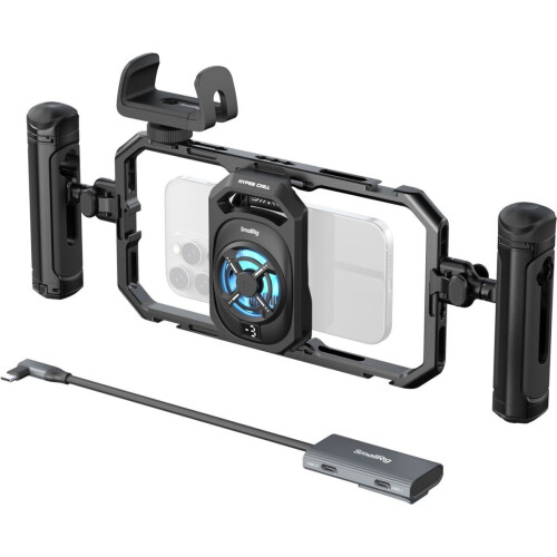 SmallRig 5276 - Handheld Phone Cage - Actieve koeling 15W - Tweede kans Tweedehands