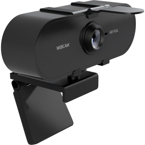 Smartify Webcam - HD Pro Webcam - Full HD 1080P - Ingebouwde Microfoon - Privacy Cover - Zwart
