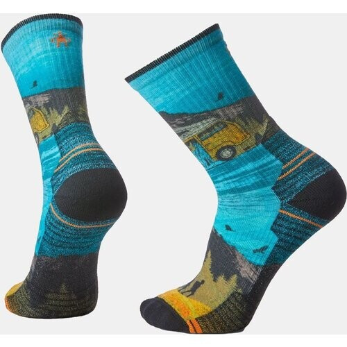 Smartwool Hike Light Cushion Great Excursion Print Crew Sock Sok Assorti / Gemengd Tweedehands