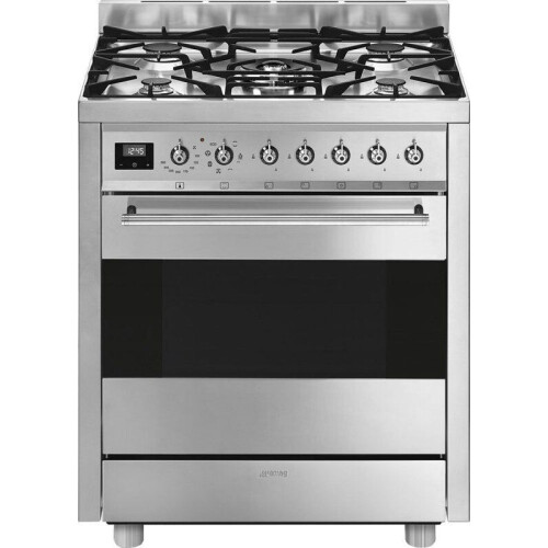 SMEG C7GMXNLK9 - Gasfornuis - 70 cm - 5 branders - RVS Tweedehands