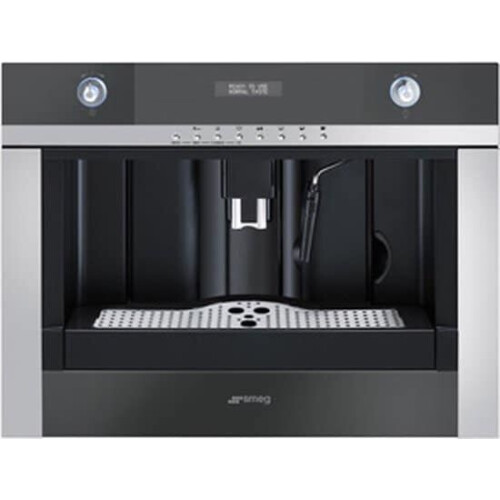 Smeg CMSC45NE - Inbouw Volautomaat Espressomachine - 5 koffiesterktes - zwart/rvs