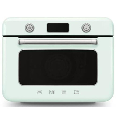 SMEG COF01PGEU - Vrijstaande Combi-stoomoven - Stoom- en heteluchtfunctie - Watergroen