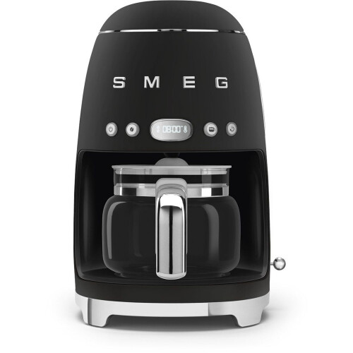 Smeg DCF02BLMEU - Filterkoffiemachine - 10 kopjes - Mat zwart