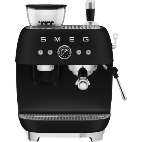 Smeg EGF03BLMEU - Espressomachine met bonenmaler - 19 bar druk - Zwart Tweedehands