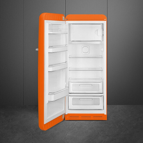 Smeg FAB28LOR3 - Koelkast - 270 liter A+++ - Oranje