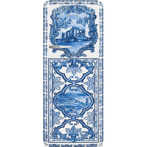 Smeg FAB28RDGME5 retro koelkast Dolce&Gabbana