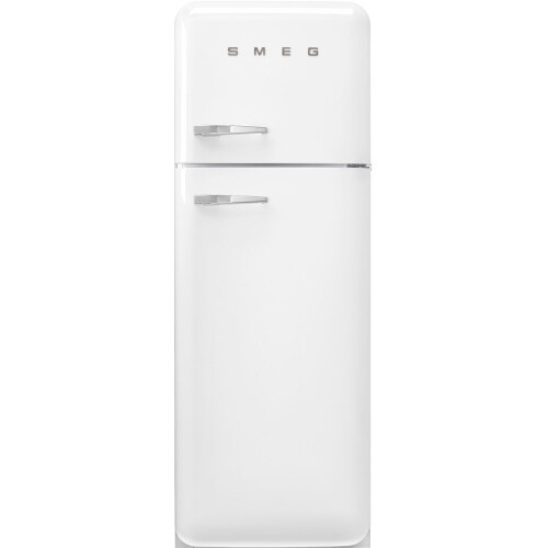 Smeg FAB30RWH6 - Koelkast Retro/design - Vriezer Boven - Kleur Wit Tweedehands