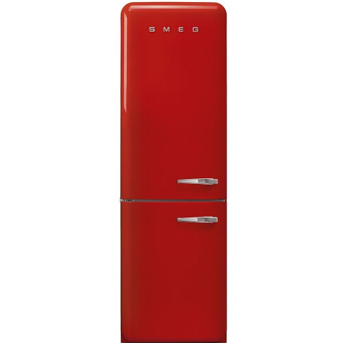 Smeg FAB32LRN1 - Koelkast - 304 l - Rood