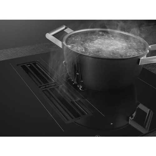 Smeg HOBD472D2 - Inductiekookplaat - 4 kookzones - Afzuigsysteem 650 m3/h
