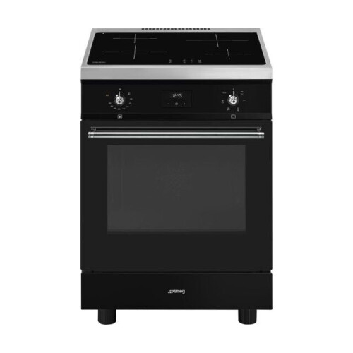 SMEG C6IMBLT2 - Inductiefornuis - 4 kookzones - Zwart