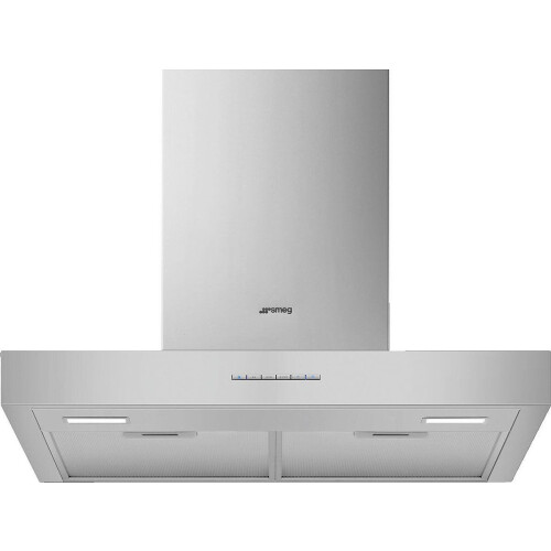 SMEG KBT600XE - Wandschouw afzuigkap - 820 m³/uur - Roestvrij staal