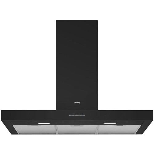 Smeg KBT900NE - Wandafzuigkap - 3 snelheden 730 m³/u 71 dB(A) LED verlichting (2 x 1.3 Watt) Tweedehands