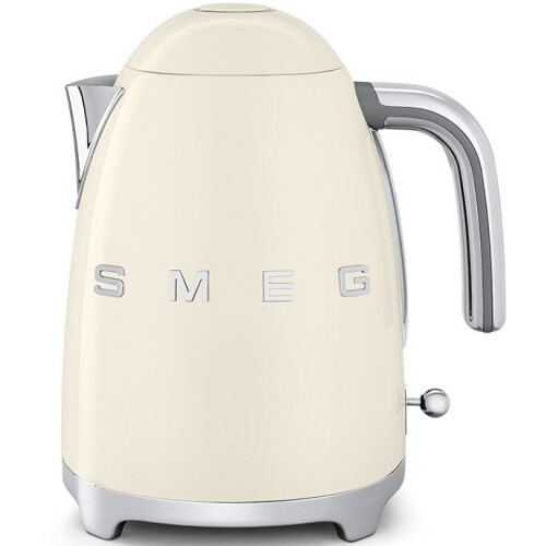 Smeg KLF03CREU - Waterkoker - 1,7L - 2400W - Roestvrij staal - Mat zwart Tweedehands