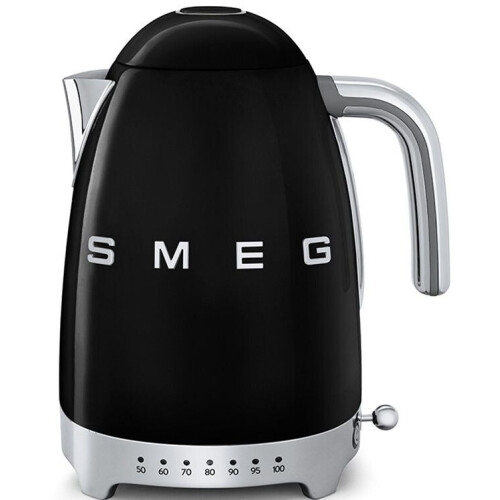 Smeg KLF04BLEU - Waterkoker - 7 temperatuurinstellingen - Zwart Tweedehands