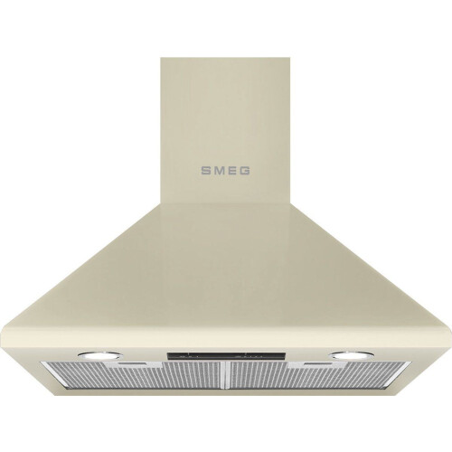 SMEG KSED65PE - Wandschouw Afzuigkap - 600 m³/u - Crème