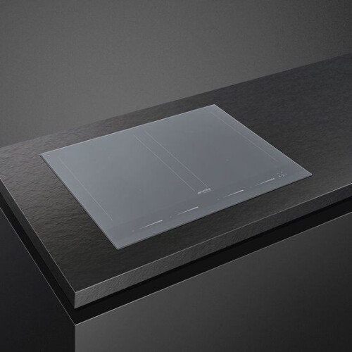 Smeg Linea SIM1643DS - Inductiekookplaat 60 cm 4 zone(s) - Zilver