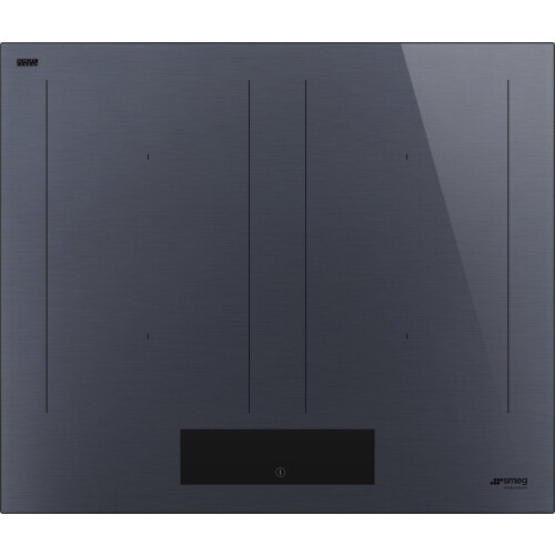 Smeg Linea SIM1644DG - Ingebouwde Inductiekookplaat - 4 zones - Grijs - 60 cm